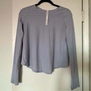Lululemon Lavender Long Sleeve Top